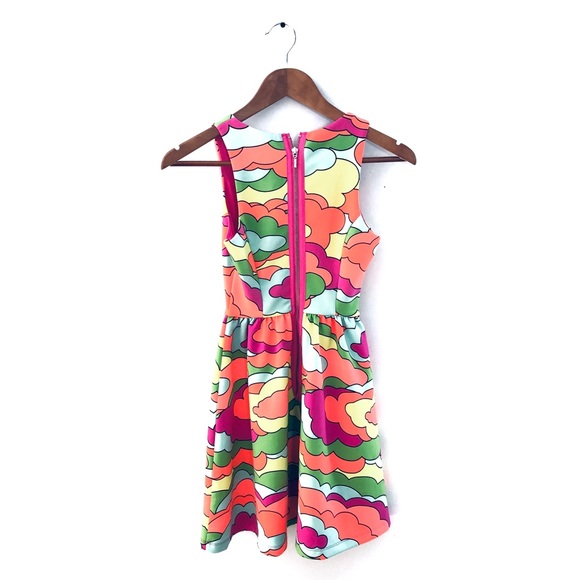 Nanette Lepore L’AMOUR Dress Neon Cloud XS - Picture 4 of 4